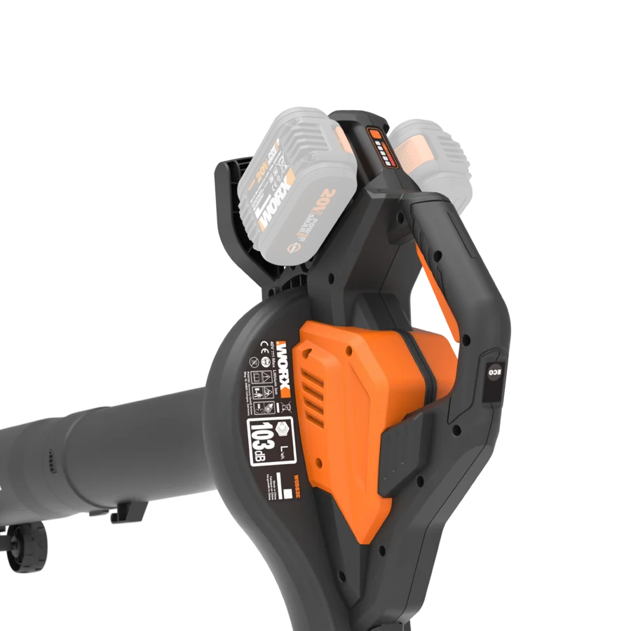 Aspirateur souffleur broyeur sur batterie WORX vendu sans batterie – Image 6