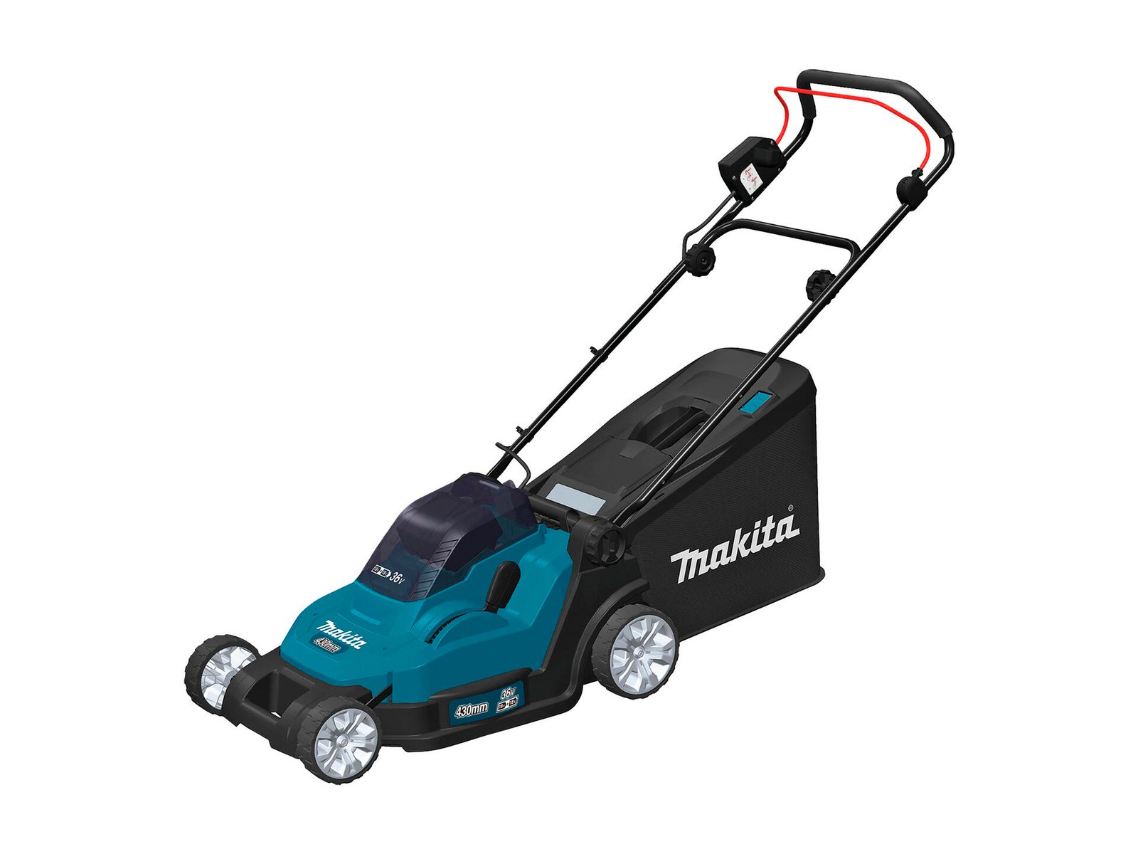 Makita DLM432CT2 tondeuse sans fil 2x18V Li-Ion 43cm + 2 batteries et 1 chargeur