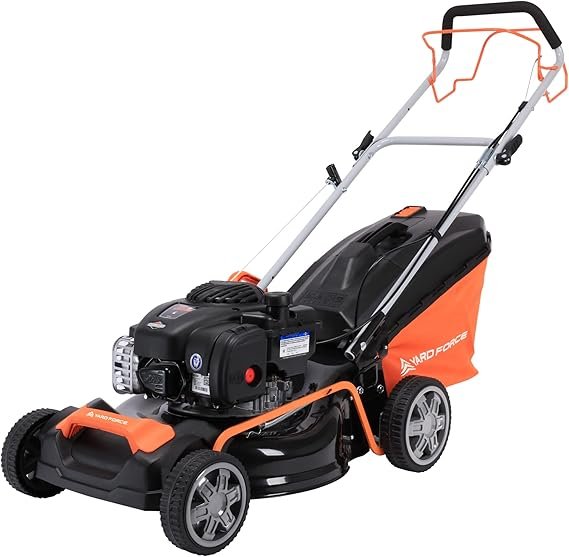 Yard Force 450E Series GM B46CK – Tondeuse thermique autotractée 46 cm moteur puissant